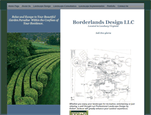 Tablet Screenshot of borderlandsdesign.com